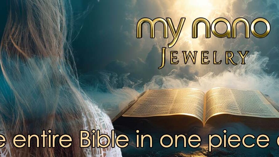 Christians Jewelry Features Nano Bible Technology in Diamond-Style Pendant by My Nano Jewelry